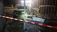 Italian anti-mafia police investigating explosion of journalist's car