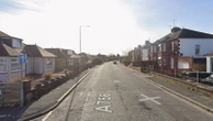 Three children in hospital after pram hit by trailer