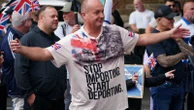 Police separate anti-immigration and anti-racism protesters across the country