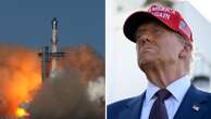 Trump watches SpaceX launch, but test flight does not go as planned