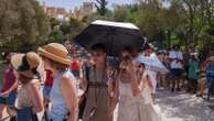 Greece shuts schools and Acropolis as 43C heatwave hits