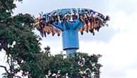 Dozens of people stuck upside down on amusement park ride