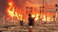 Sicilian beach burned to ashes