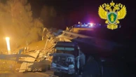 Train derails in Russian bridge collapse - as 'illegal interference' blamed