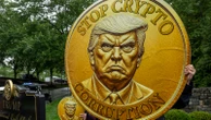 'Orgy of corruption': Investors descend on Trump's $148m meme coin dinner amid protests
