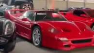 Rebels storming Assad's palace find luxury car collection including rare Ferrari 'worth £3m'