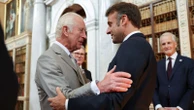 King to warn of 'complex threats' facing UK and France - as Macron begins his first state visit