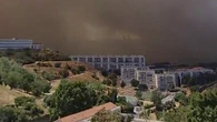 Major wildfire breaks out near French city - with flights suspended at airport