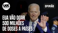 "EUA têm objetivo diplomático ao doar vacinas contra covid", avalia Jamil Chade