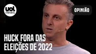 Huck confirma a Bial que está fora da disputa presidencial de 2022 e irá substituir Faustão