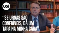Presidente critica Barroso e volta a defender voto impresso auditável