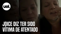 Joice Hasselmann aparece com machucados no rosto e no corpo e diz que sofreu atentado