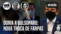 'Vacina é campo de batalha entre Bolsonaro e Doria', diz Sakamoto; 'Troca de farpas com lacração veio para ficar', avalia Joel