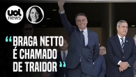 Braga Netto em desfile militar gera irritação e apelido de "Calabar" | Juliana Dal Piva