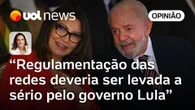 Andreza Matais: Regulamentação das redes só vira pauta quando a Janja é atacada