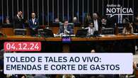 Corte de gastos e emendas parlamentares: quanto o Congresso levou? | Análise da Notícia 04/12/24