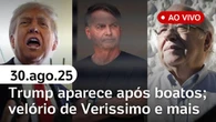UOL News 2ª Edição com Mauro Tagliaferri | Programa Completo | 30 de agosto de 2025