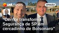 Josias: Post da polícia mostra que Derrite fez da Segurança de SP um cercadinho de Bolsonaro