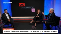 EUA x China, fraude no INSS, Imposto de Renda: Haddad fala ao vivo no UOL | 12 de maio de 2025