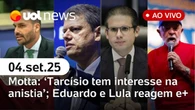 UOL News 2ª Edição com Raquel Landim | Programa Completo | 4 de setembro de 2025