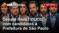 Debate RedeTV/UOL com candidatos à Prefeitura de São Paulo: assista à íntegra | UOL News 17/09/24