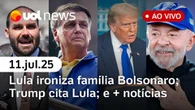 UOL News 2ª Edição com Leonardo Sakamoto | Programa Completo | 11 de julho de 2025