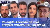 Reinaldo Azevedo analisa debate UOL/Folha com Nunes, Boulos, Marçal e Tabata | Olha Aqui 30/09/24