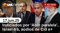 UOL News 1ª Edição com Fabíola Cidral | Programa Completo | 17 de junho de 2025