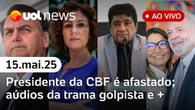 UOL News 2ª Edição com Diego Sarza | Programa Completo | 15 de maio de 2025