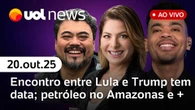 UOL News 2ª Edição com Diego Sarza | Programa Completo | 20 de outubro de 2025