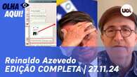 Reinaldo: PF aponta Bolsonaro atuante em trama golpista; Aval de Braga Netto para matar Lula e + 27/11/24