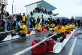 "Звитяга Нескорених": у Миронівці ветерани протягнули 36 тонн і встановили рекорд України