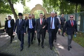 Андрій Сибіга разом з ізраїльським колегою Гідеоном Сааром відвідали Бабин Яр