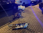 Врізався в будинок і пошкодив авто: невідомий безпілотник впав у мінську після впливу РЕБ