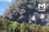 Під москвою палає завод із виготовлення гумового взуття: клуби диму видно у різних районах столиці рф