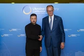 Масовані обстріли з боку рф та збільшення інвестицій в українське виробництво дронів: Зеленський зустрівся із Мерцом