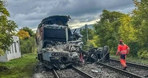 Два потяги-експреси зіткнулися у Словаччині: щонайменше 20 постраждалих