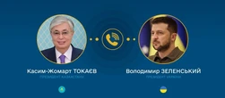 Зеленський переговорив з президентом Казахстану Токаєвим: повідомив про деструктивну позицію росії у питанні мирного врегулювання
