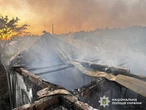 На Херсонщині внаслідок масованого обстрілу загинув чоловік, завдано численних пошкоджень
