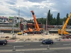В КМДА повідомили, коли буде відкрито шляхопровід біля метро "Дарниця"