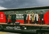 Підміняють реальність міфами: росіяни використовують потяг часів Другої світової для вербування на війну