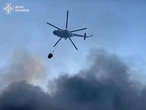 Ліквідація наслідків атаки по Києву: для гасіння пожеж на трьох локаціях вже використано понад 100 тонн води
