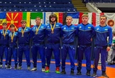 Збірна України з греко-римської боротьби U17 виборола 12 медалей на турнірі в Бухаресті