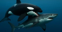 Косатки полюють на великих білих акул все частіше із особливою метою - дослідження