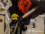 Три людини загинули під час масштабної пожежі на виробництві у Кривому Розі