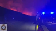 Масштабна лісова пожежа в Північній Ірландії: поліція затримала 25-річного чоловіка