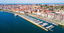 Sorprendente Santander nel paesaggio spagnolo del Mar Cantabrico