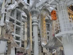 L’anteprima dell’impianto in costruzione