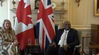 Gb, il neoministro degli Esteri David Lammy riceve l'omologa canadese