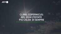 Clima, Copernicus: nel 2024 l'estate piu' calda di sempre